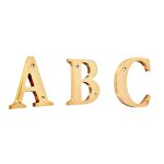 Wall & Door Brass Alphabets and Numbers