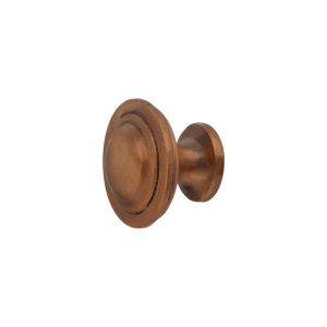 Polished Bronze Cabinet Knob - Corrosion Resistant