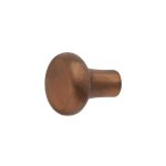 Polished Bronze Cabinet Knob - Corrosion Resistant