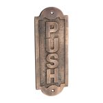 Custom Engraved Bronze Sign Plates