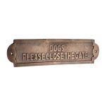 Export Quality Bronze Sign Plates