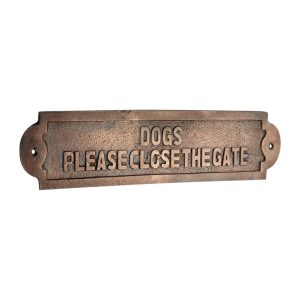 Export Quality Bronze Sign Plates