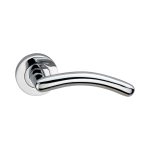 Premium Zinc Lever on Rose Door Handles