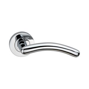 Premium Zinc Lever on Rose Door Handles