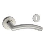 Stainless Steel Lever on Rose Handles - Modern & Durable