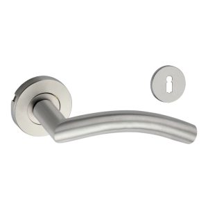 Stainless Steel Lever on Rose Handles - Modern & Durable