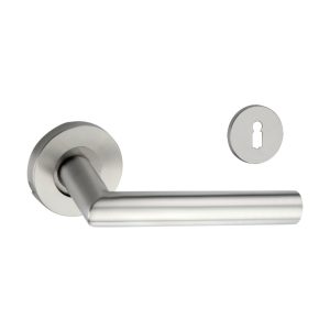 Premium SS Lever on Rose Door Handles