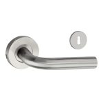 Rust-Proof Stainless Steel Lever on Rose Handles