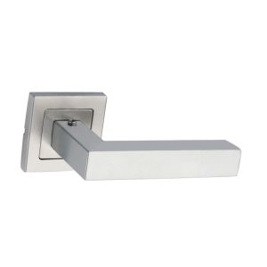 Designer Stainless Steel Lever on Rose Handles