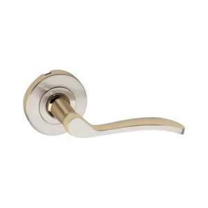 Designer Aluminium Lever on Rose Hardware