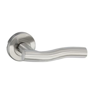 Premium SS Lever on Rose Door Handles