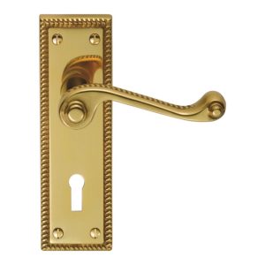 Luxury Brass Door Handles - Corrosion Resistant