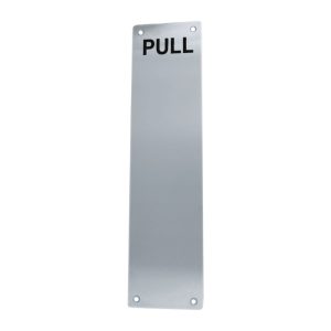 Aluminium Push Plates - Durable & Modern