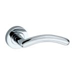 Premium Zinc Lever on Rose Door Handles