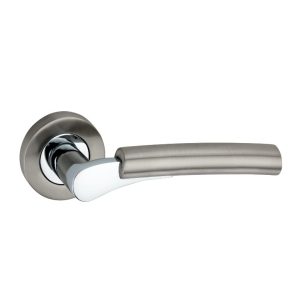 Premium Zinc Lever on Rose Door Handles