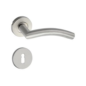Stainless Steel Handle on Rose - Modern & Durable